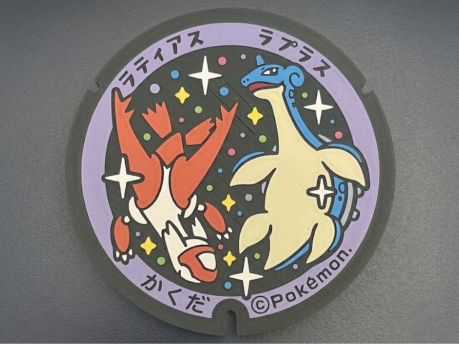 Decoración Lapras & Latias