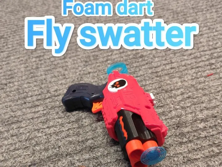 Foam dart flyswatter