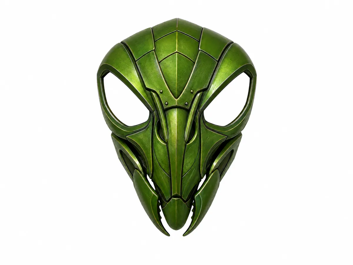 Phyrexian Cosplay Bug Mask (With Strap Holes) - Free 3D Print Model ...