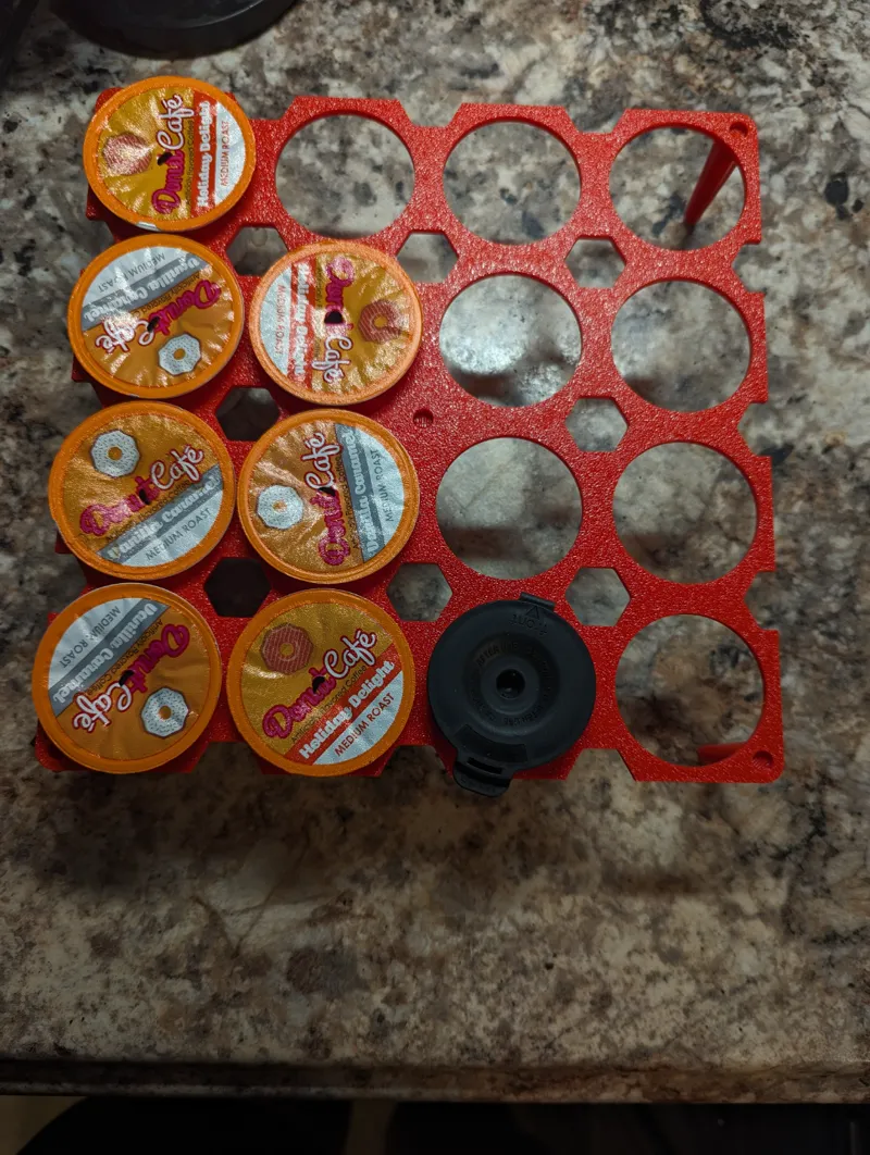 Simple and Basic Stackable K-Cup Rack