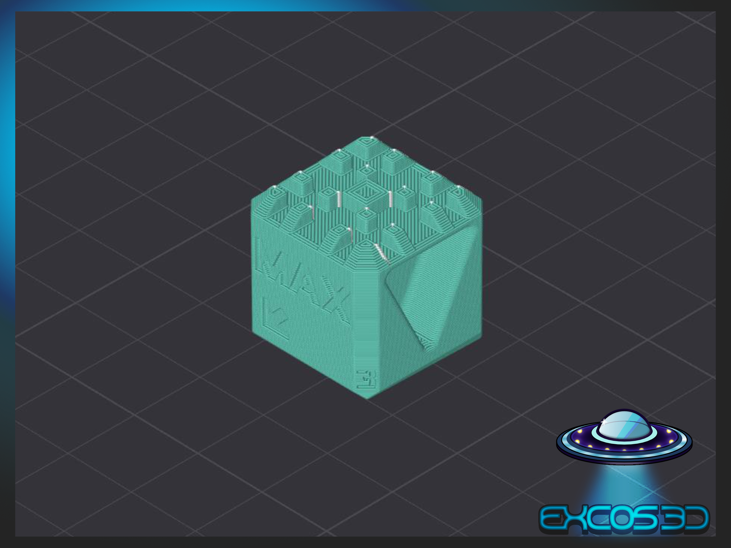 Miniatura 3 do modelo 3D Ultimate Calibration Cube