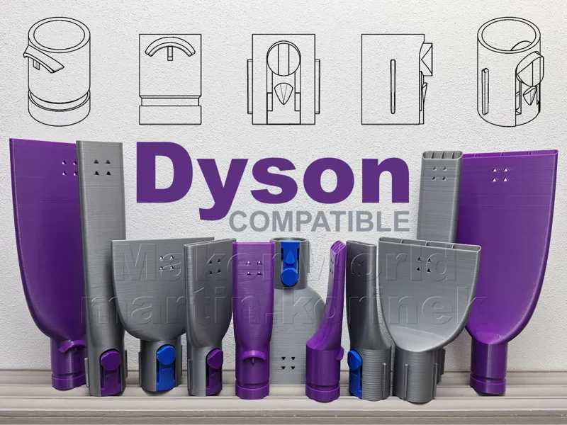 Dyson Compatible Nozzle