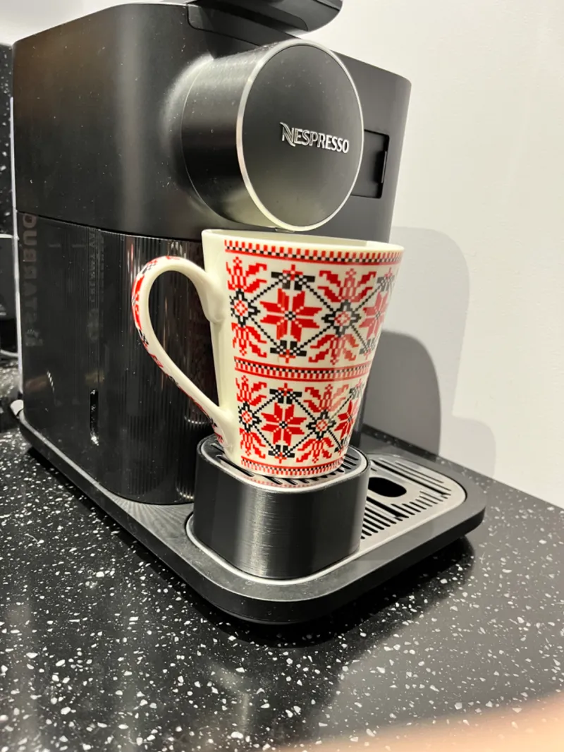 Nespresso mug riser