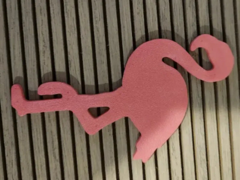 Letter Board Flamingo Decoration
