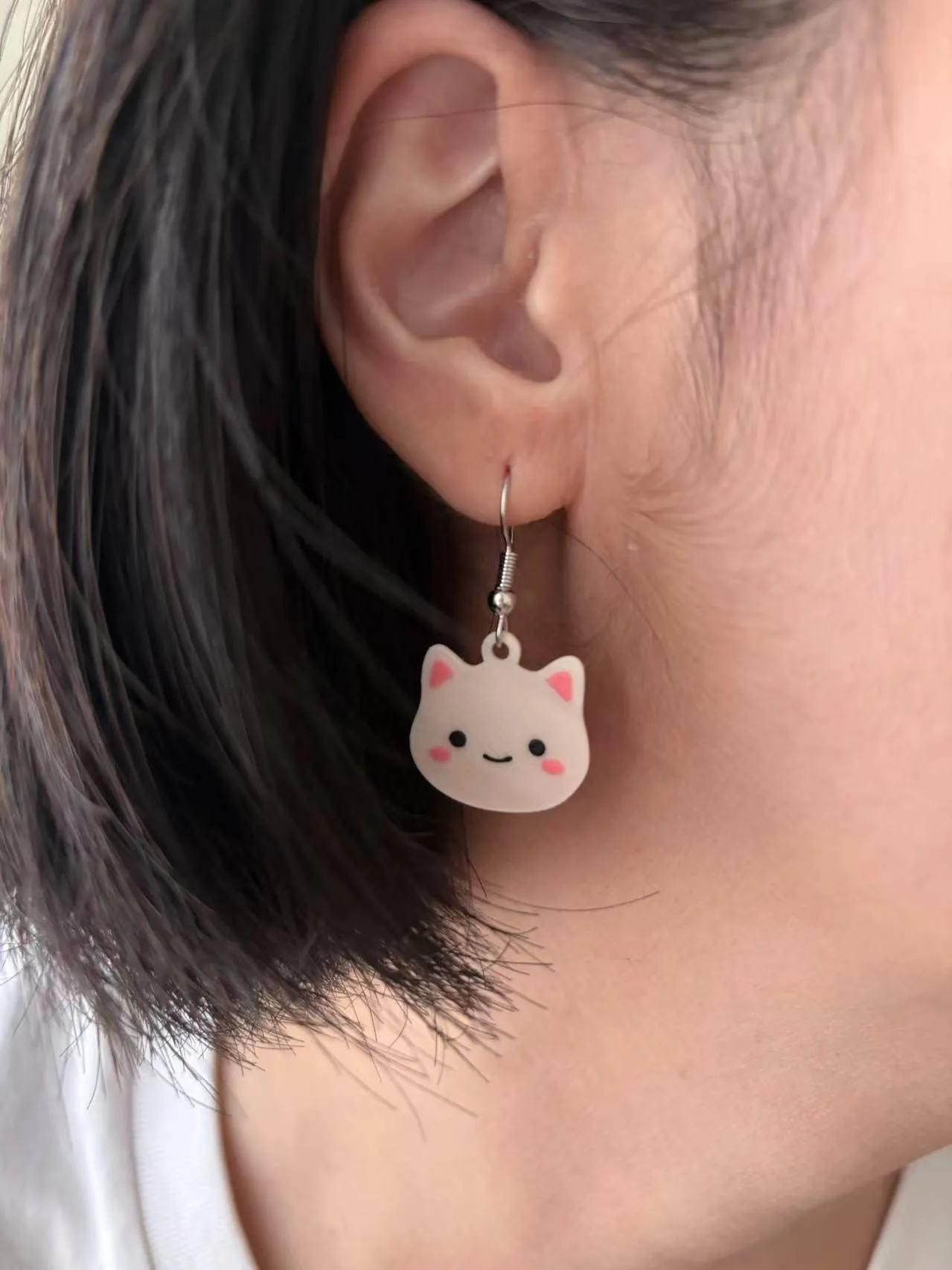 Cute Cat & Fish Mix and Match Earrings view 4