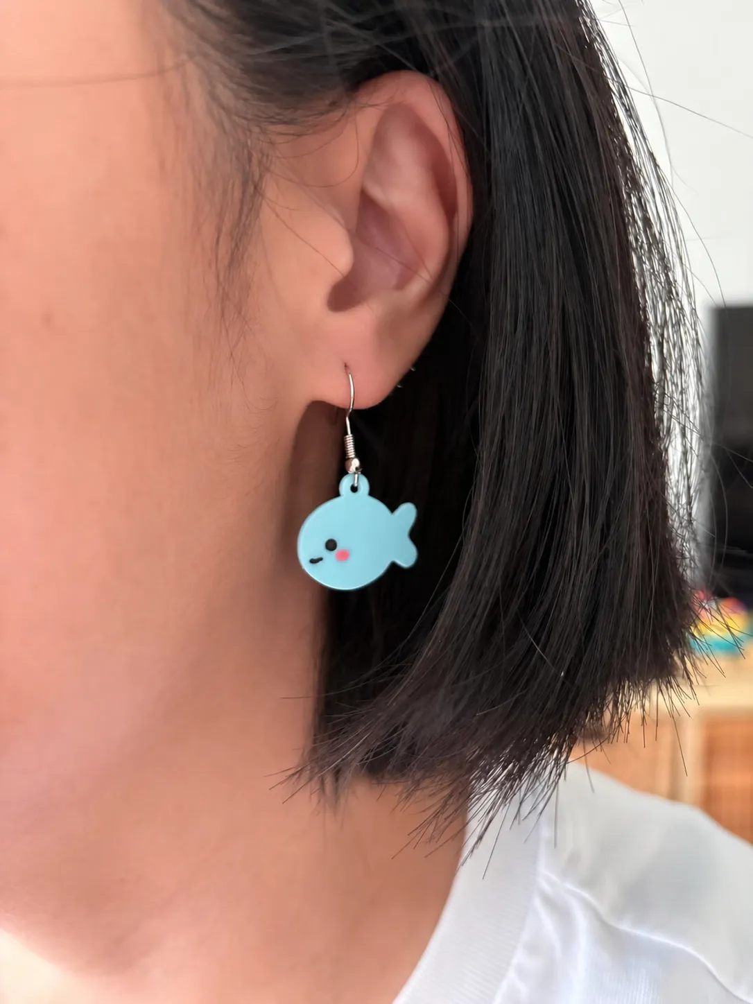 Cute Cat & Fish Mix and Match Earrings view 3