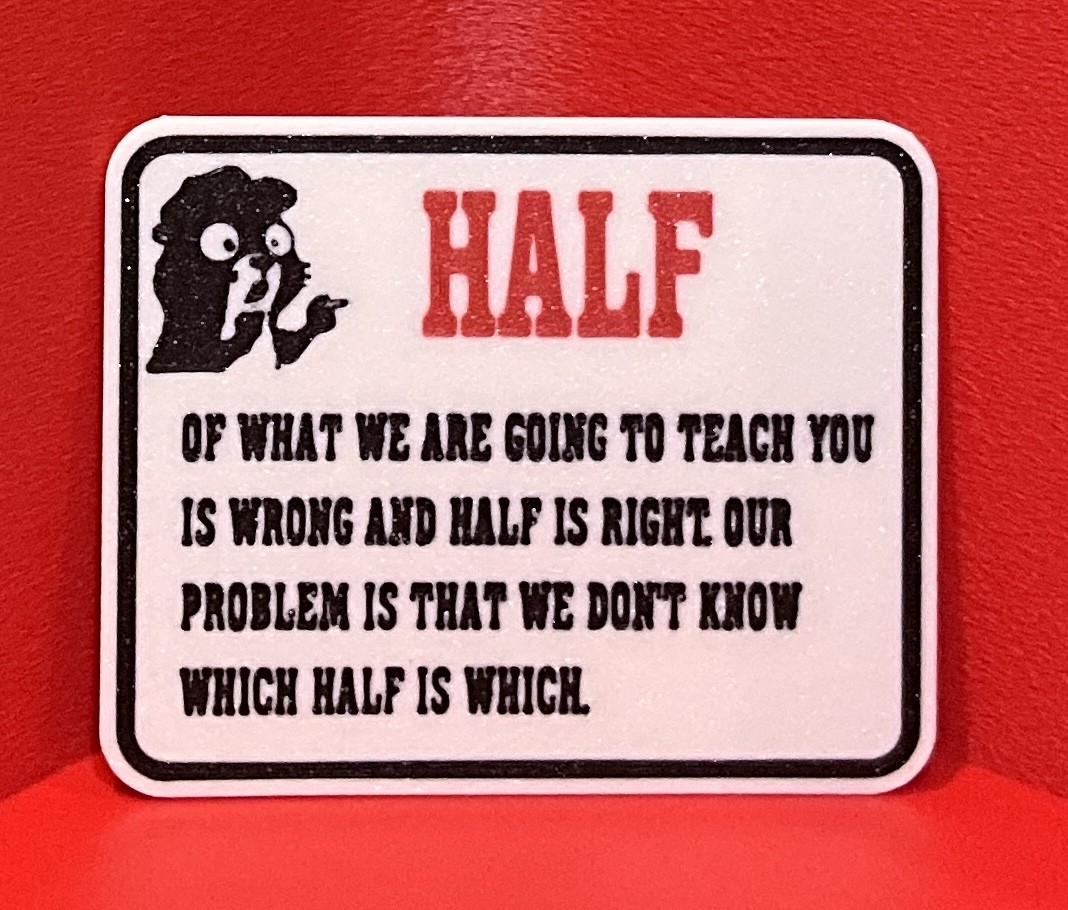 FUNNY SIGN. BURWELL. COASTER. - Free 3D Print Model - MakerWorld
