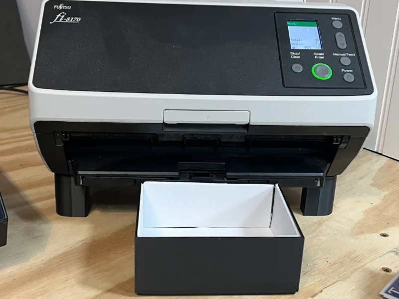 50 Card Sorting Tray and Scanner Stands 
