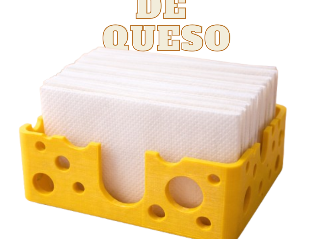 Servilletero estilo queso
