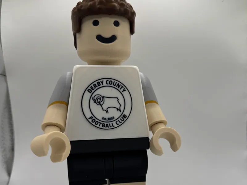 Derby County FC brick man