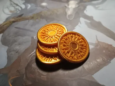 Witcher gold coins - Nilfgaardian florins