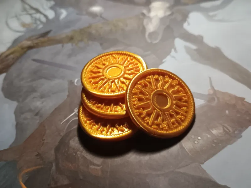 Witcher gold coins - Nilfgaardian florins