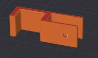 with top-side hole (negative part in Bambu Studio)