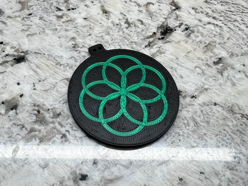 Public Domain Seed of Life Pendant