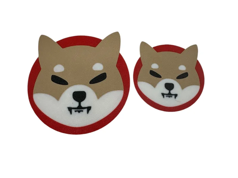 Shiba Inu Logo + keychain