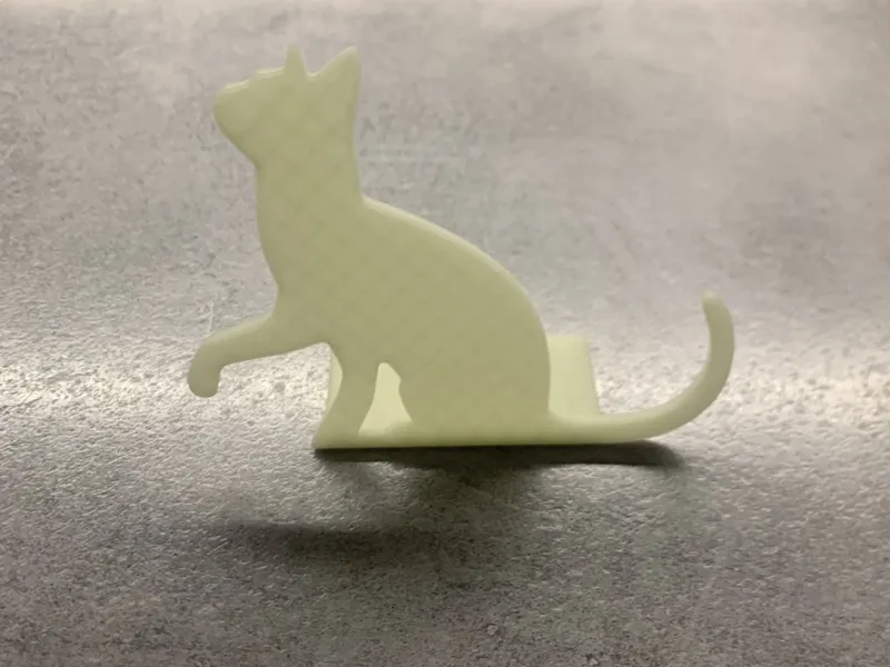 Cat table decor
