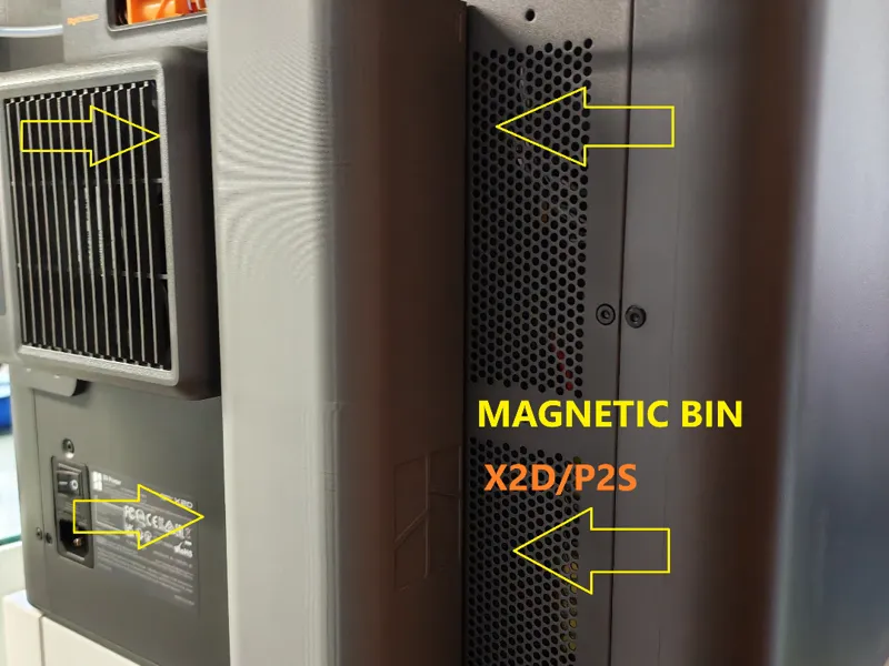 poop bucket magnetic x2d p2d tool