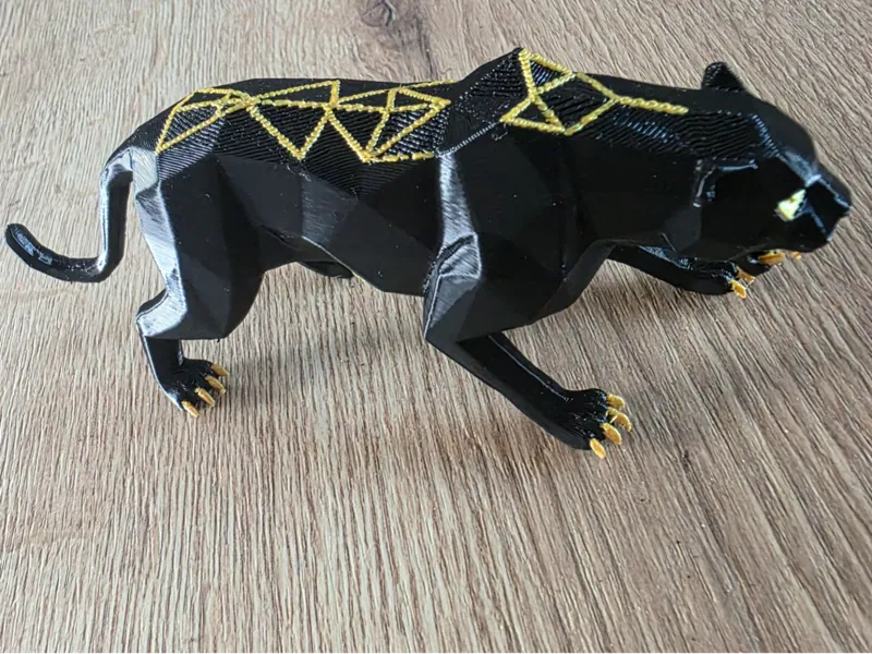 Low Poly Panther