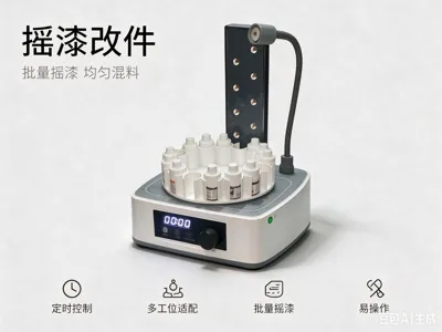 Wash and Cure Machine Paint Shaker