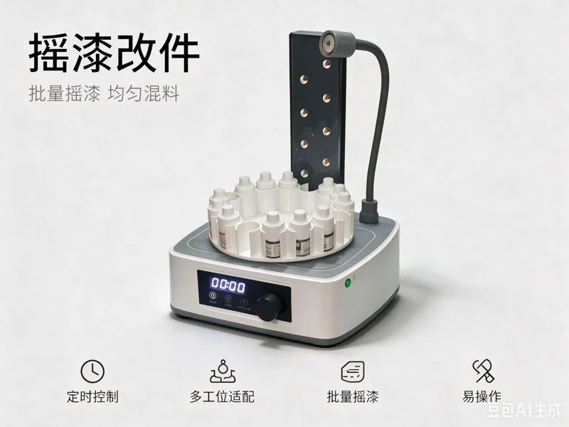 清洗固化机摇漆