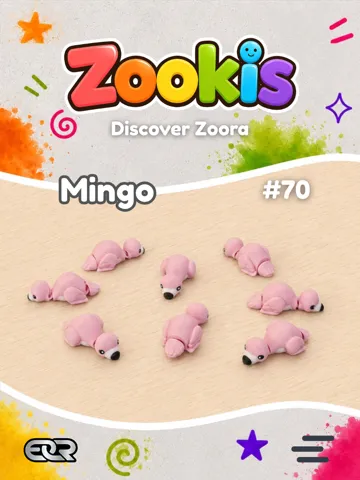 Modelo para impresión 3D: Zookis - Mingo (flamingo) #70 — vista de referencia 2
