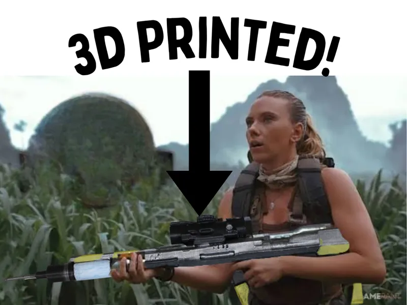 Jurassic World Rebirth Zora Bennett's DNA gun