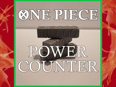 One Piece Power Counter - Free 3D Print Model - MakerWorld