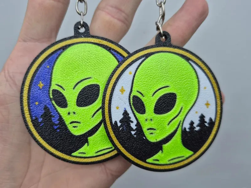 Chaveiro Alien 