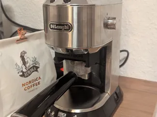 DeLonghi Kaffemühle KG 520 Adapter Siebträger 51mm