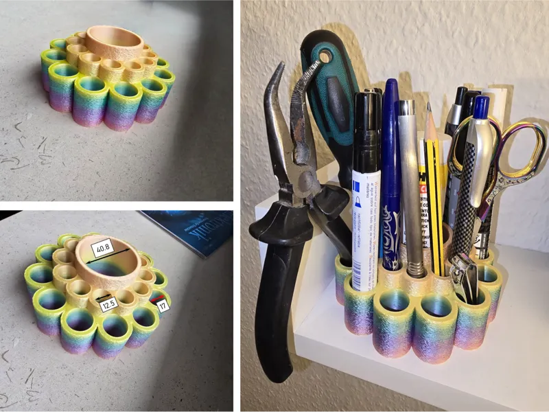 Multi-Size Desk Organizer