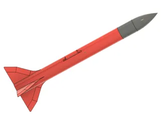 10" Model Rocket - "Quickie"