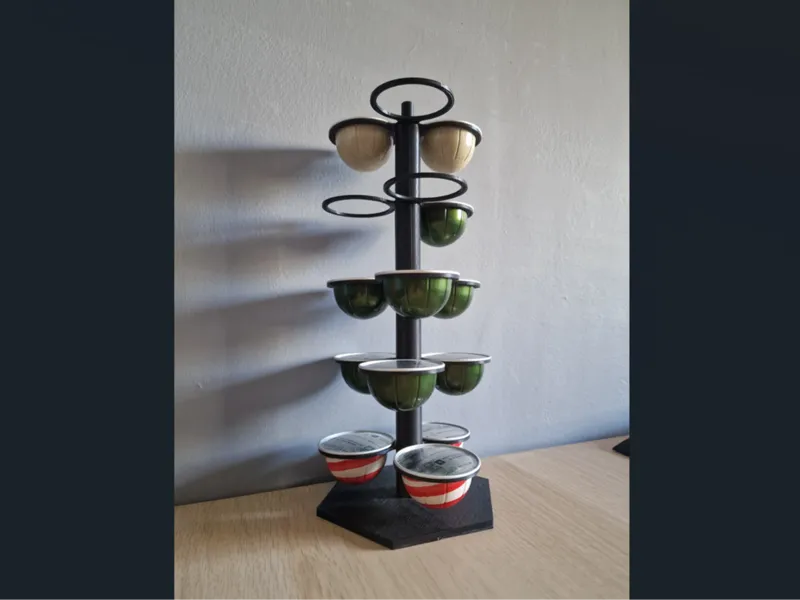 Minimalist Nesspresso Vertuo Coffe Tower