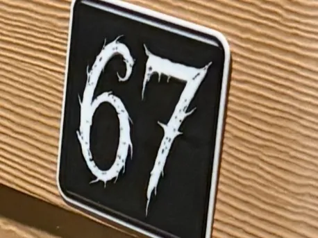 Spooky 67 Sign Six Seven