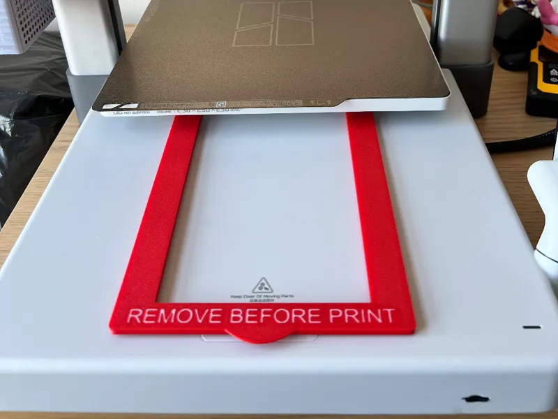 A1 Y Axis Dust Cover - Flight ribbon style