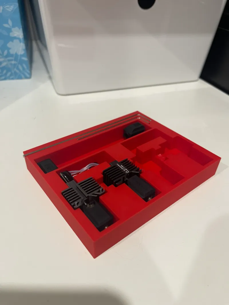 Drawer Organizer for nozzle + hotend