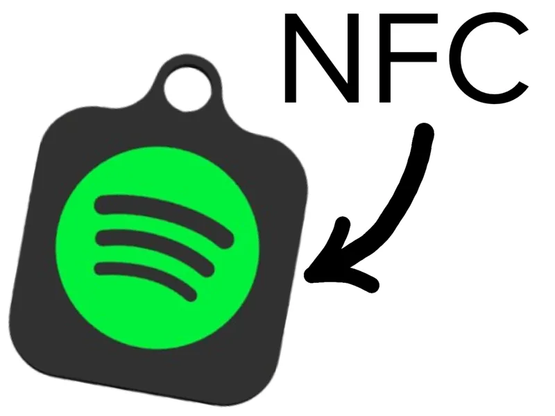Spotify NFC Keychain