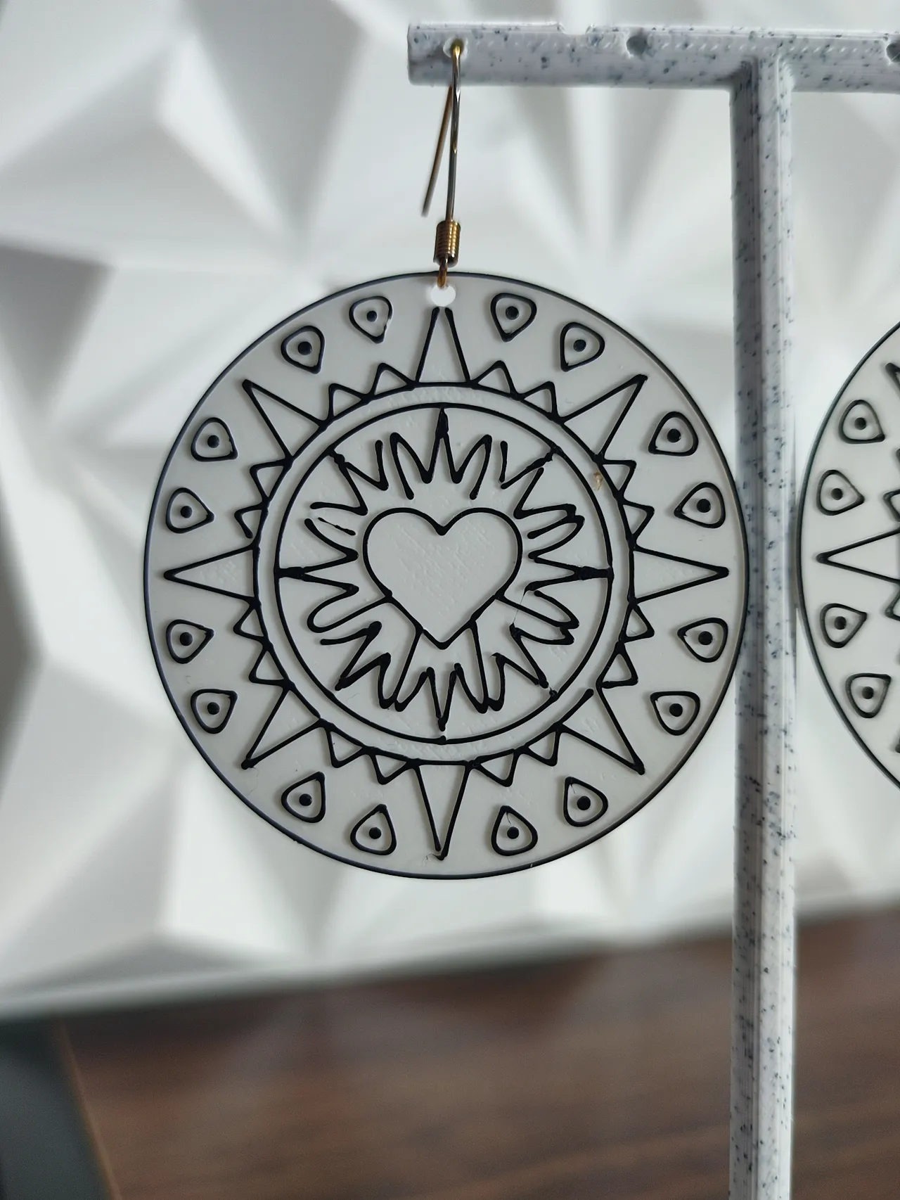 Aretes Mantra de Amor view 4