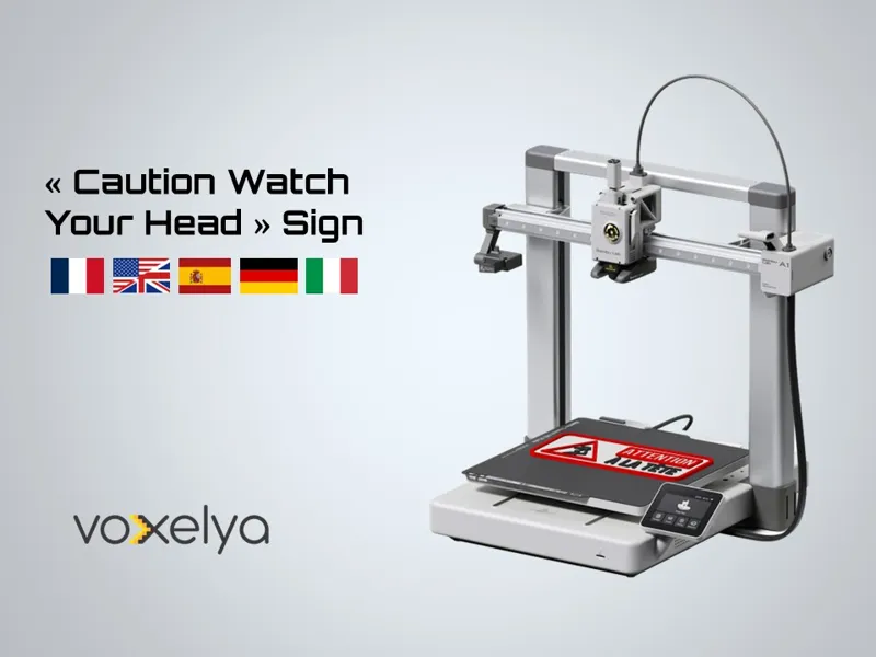 "Caution Watch Your Head" Sign