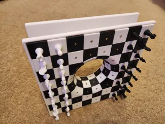 Wormhole Chess Board by DaveMakesStuff