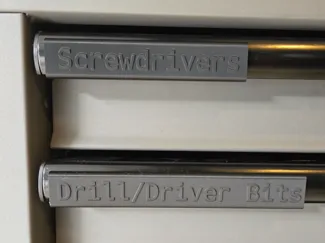 Husky Heavy Duty Toolbox Drawer Labels