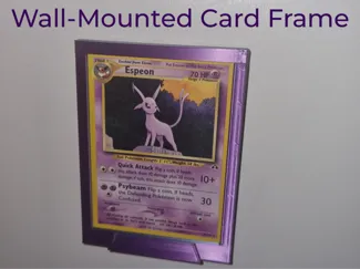 Wall-Mounted Card Frame