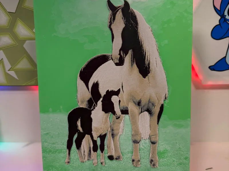 Hueforge cheval