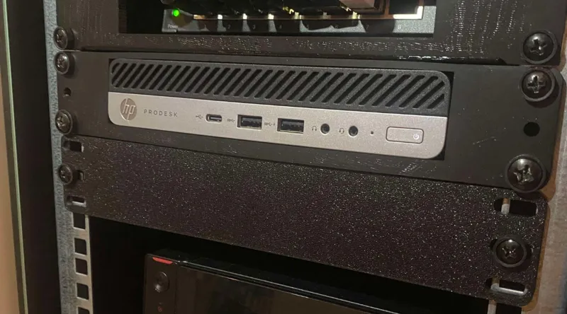 10-inch rack blank