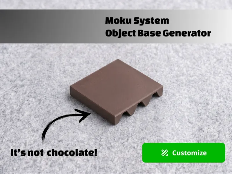 Object Base Generator for Moku Modular Desk System