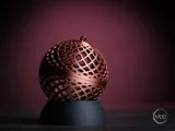 Коледна декорация – орнаментна топка