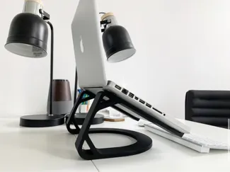 Minimalist Laptop Stand - No Support Needed