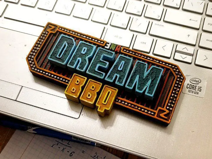 ENA DREAM BBQ logo