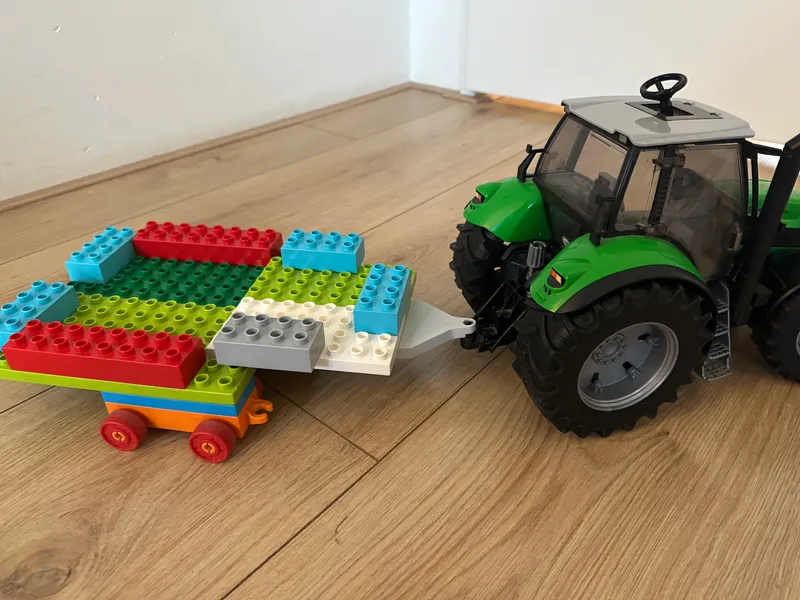 Duplo - Bruder trailer adapter