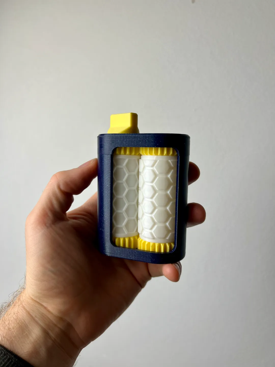 Hexagons - Business Card Embosser Roller view 4