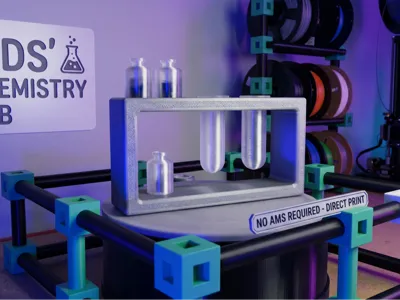 Kids' Chemistry Lab - No AMS Required & Easy Print